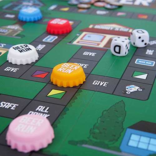 Image of Beer Run: Adult Drinking Board Game for Parties, Game Nights, and Pregames by Towpath Gaming