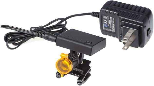 3W Dental LED Headlight with Optical Filter for Binocular Loupes DY-010 Glasses