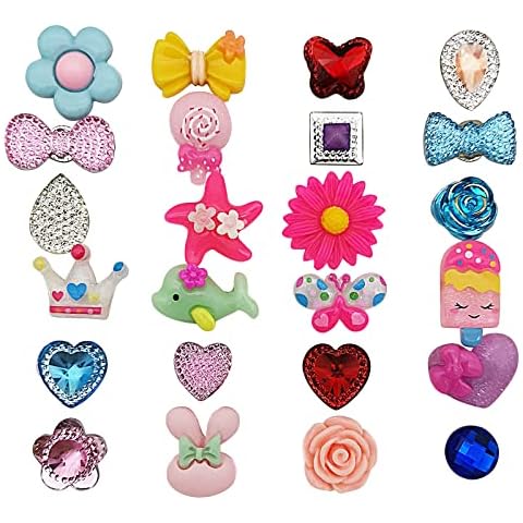 HiQltyla 24 Pieces Kids Jewelry Rings for Little Girls Toddler, Party Favor Pretend Princess Dress Up Jewelry Accessories, Adjustable Size Cover