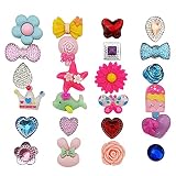 24 Pieces Kids Jewelry Rings for Little Girls Toddler, Party Favor Pretend Princess Dress Up Jewelry