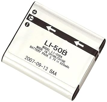 Digiclicks LI-50B Rechargeable Lithium-iON Camera Battery Compatible with Olympus Cameras.