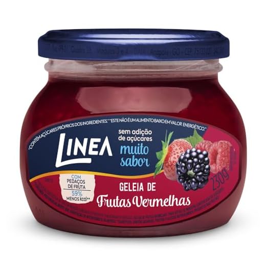 LINEA GELEIA DE FRUTAS VERMELHAS