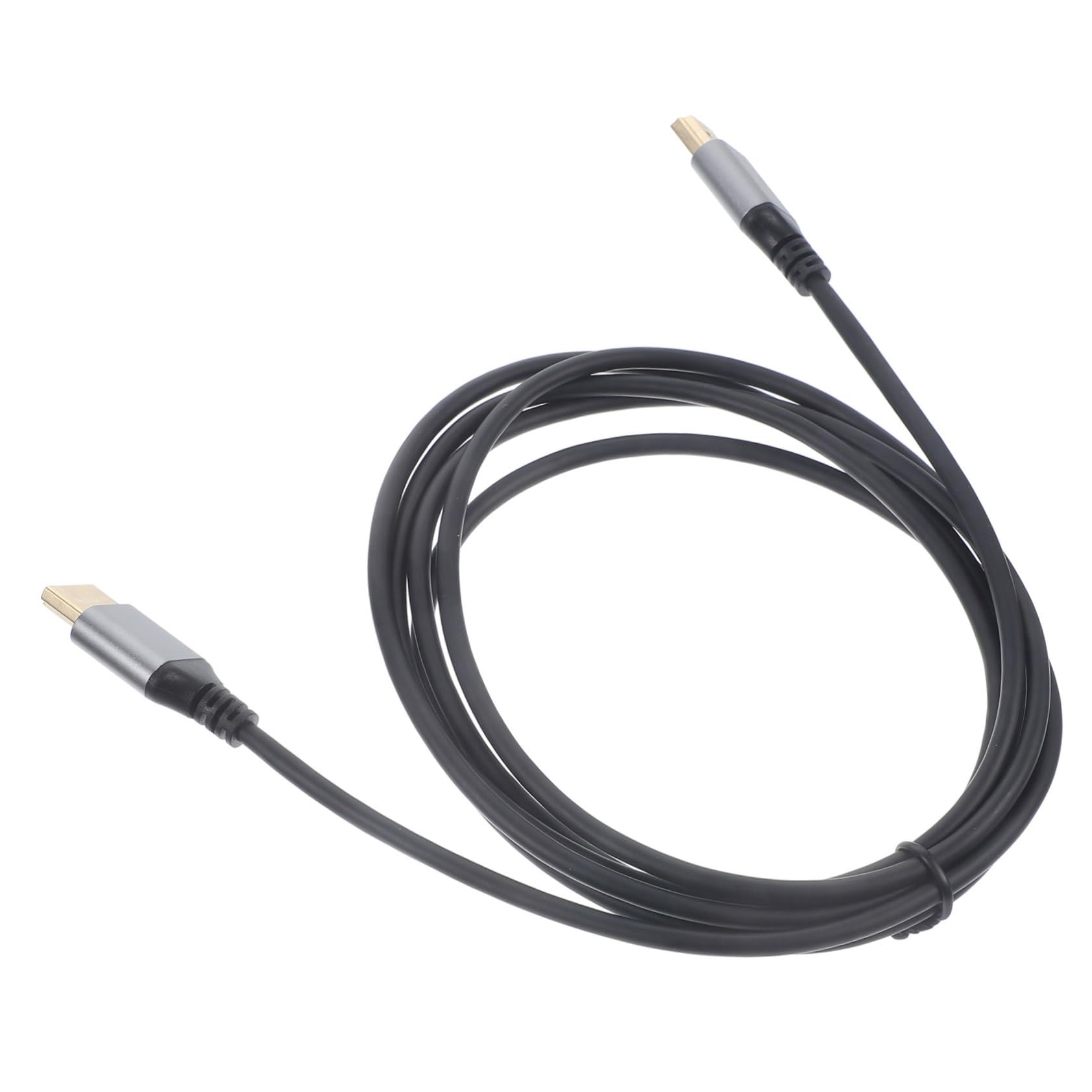Mikinona 2m to Male Video Cable Core Design Signal Transmission Flexible Cord for Monitors and Computers Sleek for High-definition Displays