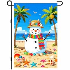 Beach Snowman