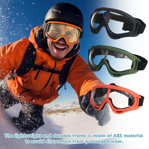 Pizsieat 3pcs Kids Safety Glasses,Goggles for Nerf Gun Game Adjustable Kids Safety Goggles UV400,Childrens Protective Goggles for Lab Outdoor Sports DIY Eye Protection - Image 3