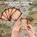 Spellbook Cards Holder DND RPG Pocket Spell Book & Reference Card Holder, Tome of Recollection TTRPG Gaming Accessories for Dungeons and Dragons Beginner Master (60 Poker-Size Player Cards Included)