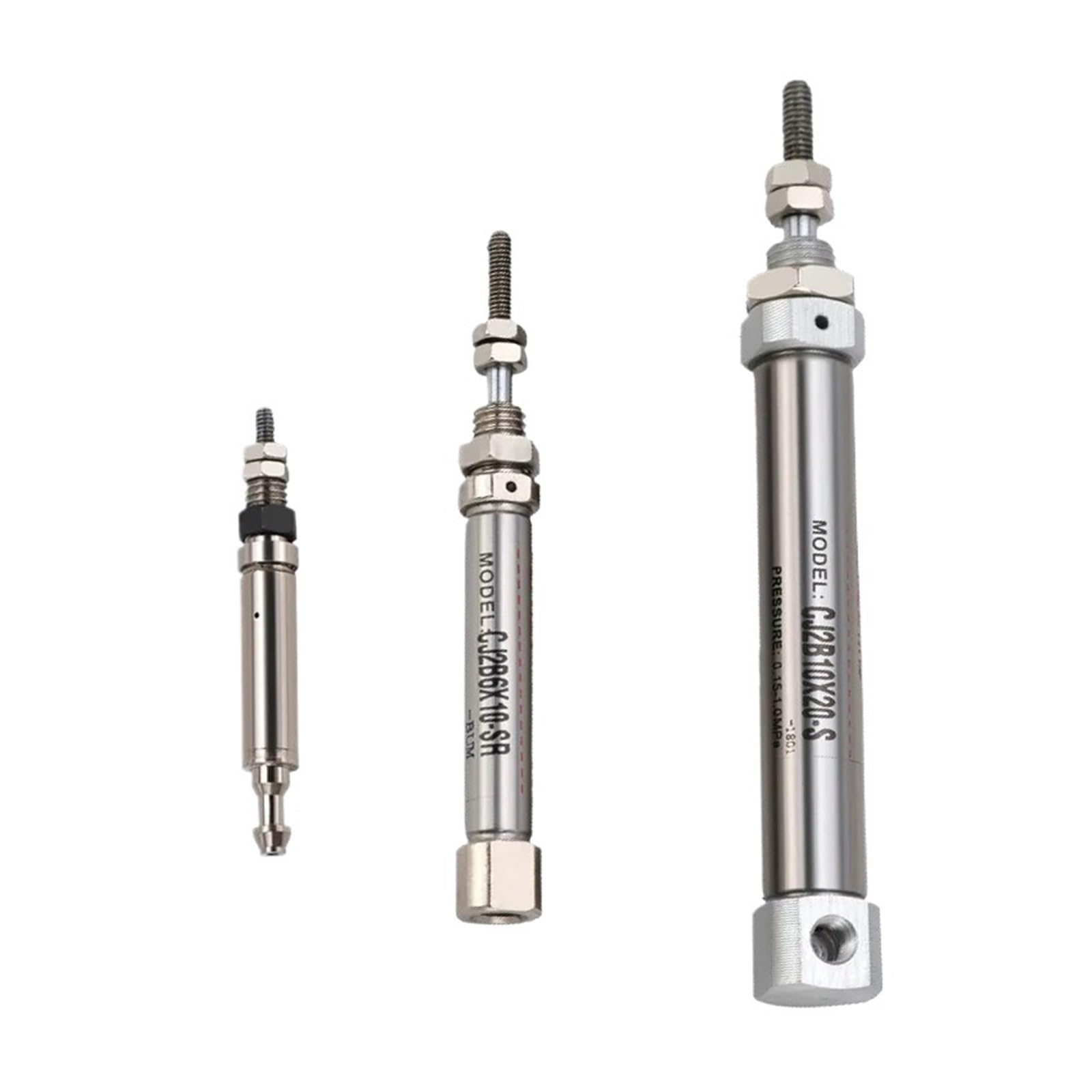 Cilindro de aguja neumático serie CJ2B10 mini cilindro de simple efecto 4