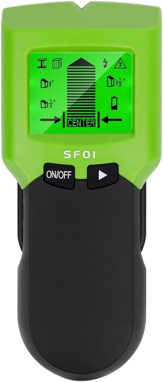 Stud Finder, Stud Finder Wall Scanner SF01 Stud Finder 5 in 1 Wall Scanner Detector Electronic Metal Studs Joist Finder Center with LCD Display