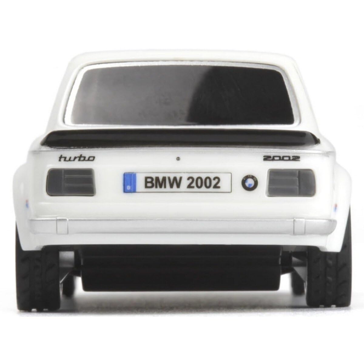HPI Racing H161400 Nano-TTR BMW 2002 Turbo Weiß - RC Modellauto RTR-Set | Offiziell lizenzierte 1:64 Nachbildung mit LED-Beleuchtung