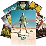 Breaking Bad TV Series Show Poster 8 PCS Cool Poster Wall Art Print Room Bedroom Home Decor 10x14 Inch Unframed