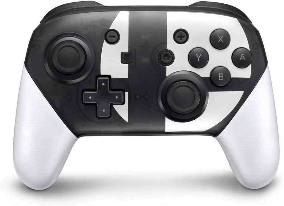Wireless Controller for Nintendo Switch,Pro Controller Bluetooth Gamepad Joypad Remote Compatible with Nintendo Switch Console (Black & White)