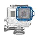 Produktbild Mantona Linsenring für GoPro Hero 3 blau