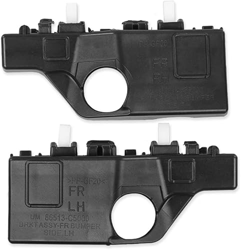 Miniatura 21 de GRAND ORANGE Soportes de parachoques trasero compatibles con Toyota RAV4 Base Limited Sport 2006-2012 TO1143107, TO1142107 lado izquierdo y derecho,