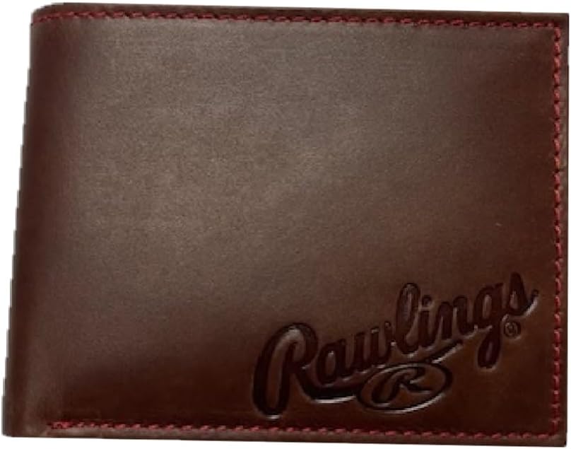 Rawlings | Men's Bifold Wallet Collection | Genuine Leather | Multiple Styles & Colors