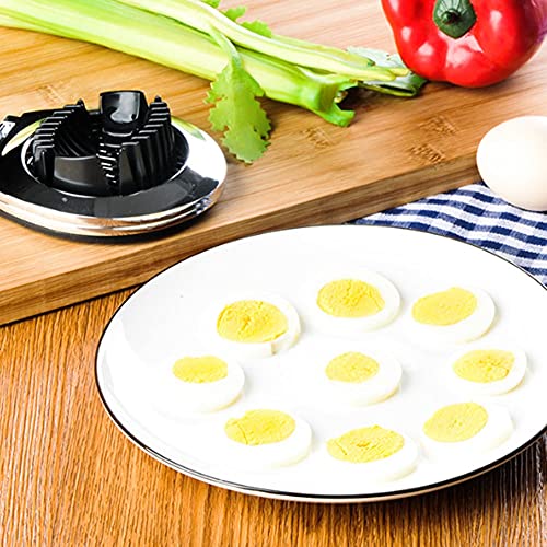 Uxzdx Multifunctional Egg Cutter, Slicer, Stainless Steel Preserved Eggs, Egg Cutter, Divider, Kitchen Tools #TOP4