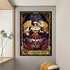 Stamped Cross Stitch Kits for Adults Beginners,Tarot Series - Temperance 11CT Printed DIY Canvas Pattern, Easy Needlepoint Embroidery Kit Supplies, Home Wall Decor Art Craft Gift 19.69x27.56inch #2
