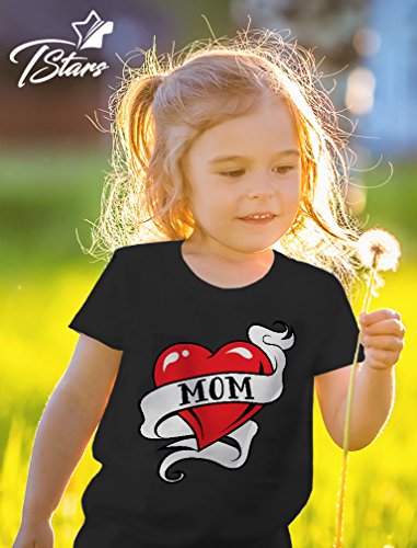 Tstars Mom Heart Tattoo for Mother's Day Love Mom Toddler/Infant Kids T-Shirt3