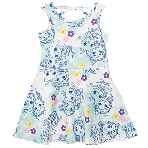 DREAMWORKS GABBY'S DOLLHOUSE Pandy Paws Kitty Fairy Girls 2 Pack Dresses Toddler to Big Kid4