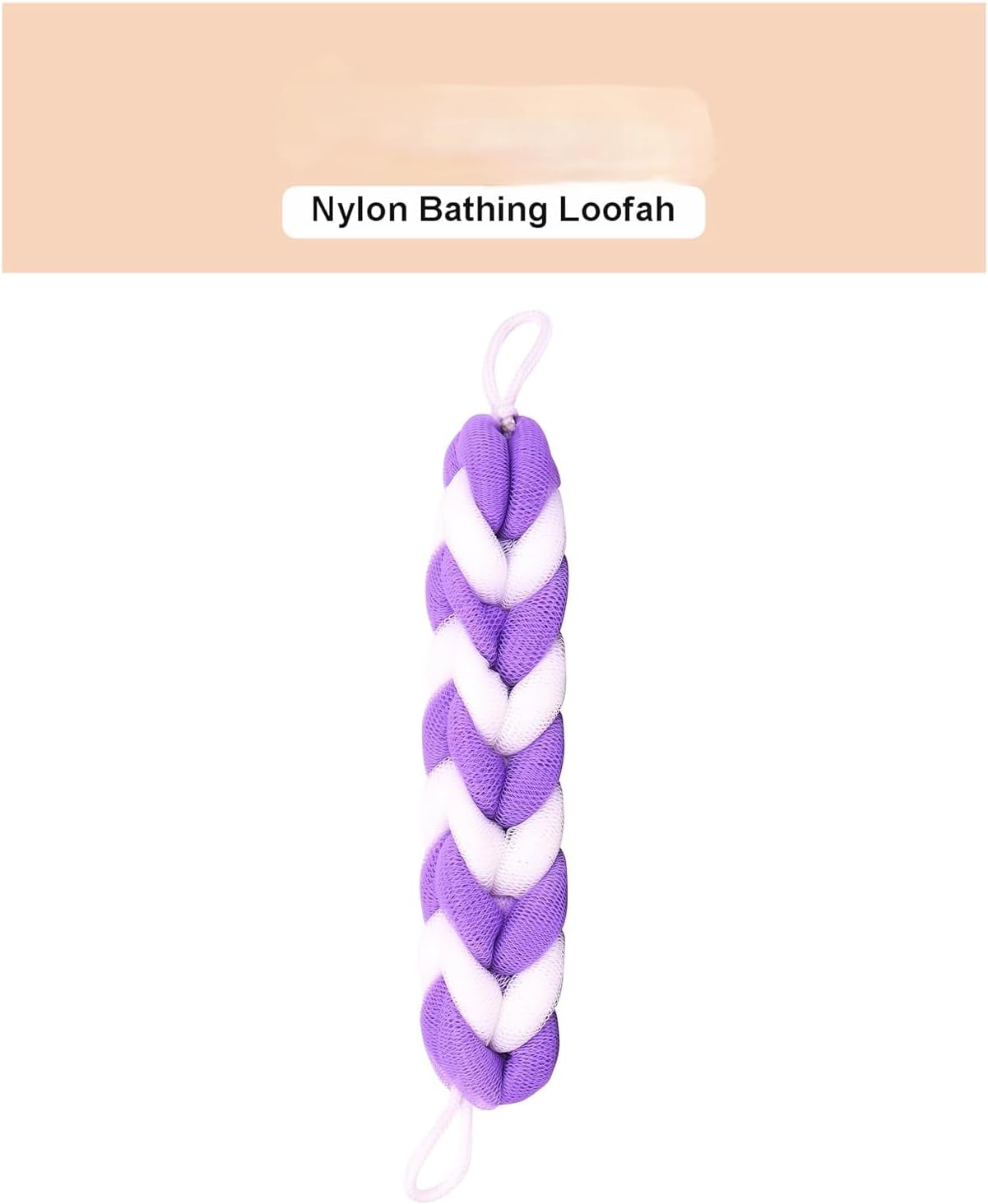 Back Scrubber loofahs/Bath Sponge Belt for Men and Women. 9 Stretchable Knots loofahs. (Pack of 2)