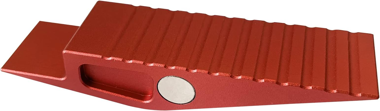 Drywall Panel Lifter,Foot Operated Door Lifter,Door Lifter and Drywall Panel Installation Tool Red,(Magnetic Adsorption) for Carpenters and Carpet Laying