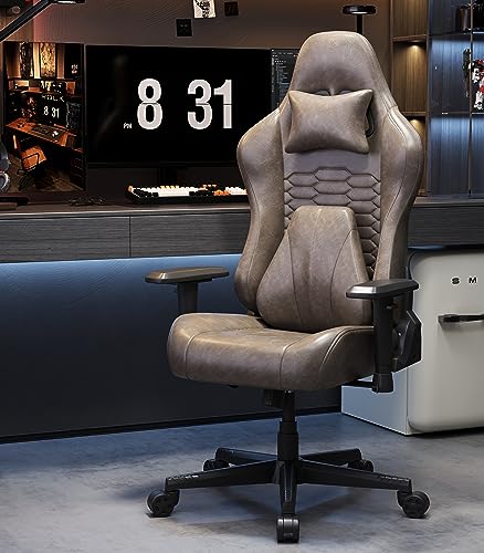VSHINY Silla Gamer, Silla ergonómica para Juegos con...