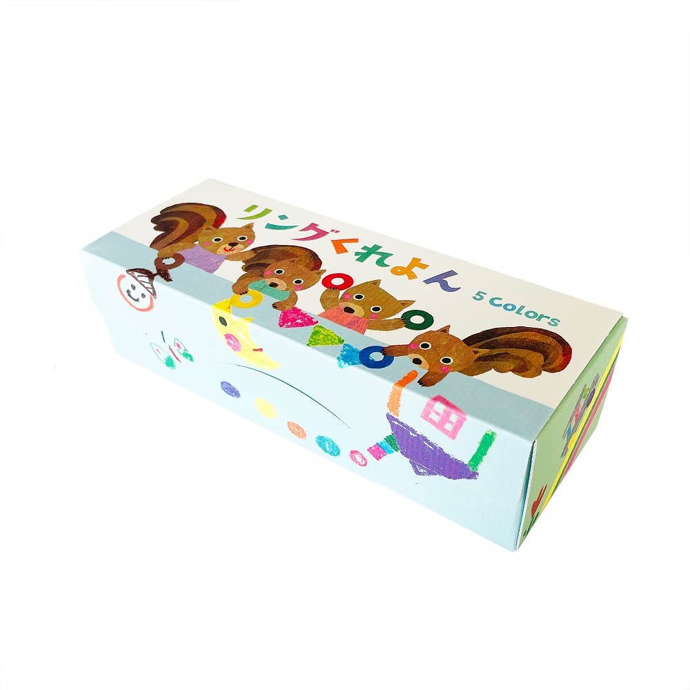 Amazon.co.jp: コクヨ リングくれよん 5色セット KE-AC37R-5 : 文房具