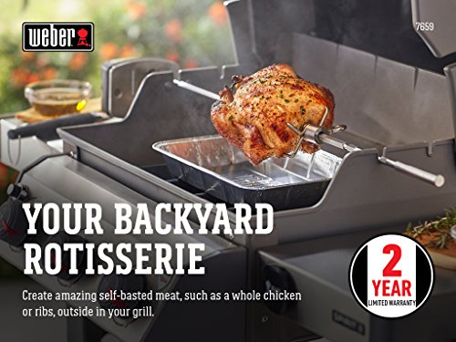 Weber Rotisserie Spirit 200/300/500/700, Genesis Silver/Gold/Plat/1000-5500 #TOP1