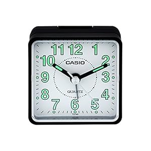 Casio TQ-140-1B Tq140 Travel Alarm Clock – Black