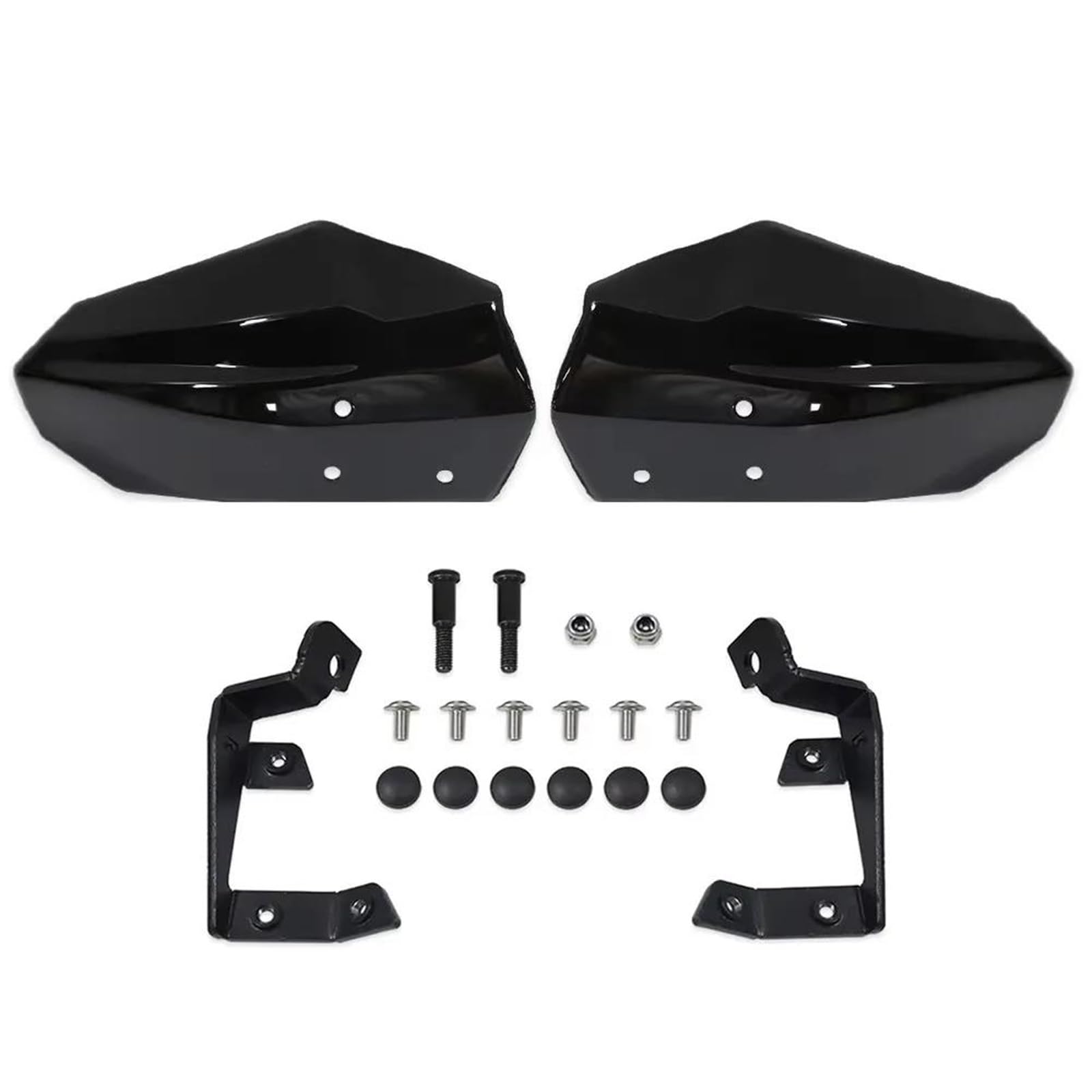Moto Paramani Protezioni Paramani Per Motocicletta, Per BMW C600 SPORT, C650GT, C 650 GT 2011-2018, Parabrezza, Manubrio, Protezione Antivento Parabrezza Mano Scudo(Nero)
