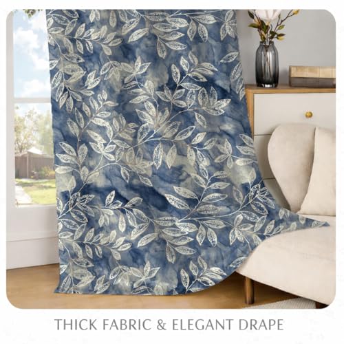 Image of STITCHNEST 'Whispering Gardens Series' Premium Heavy Polyester 100% Blackout Curtains 7 Feet Long Set of 2 | Door Curtain 7 Feet x 4 Feet | Perfect for Home Decor