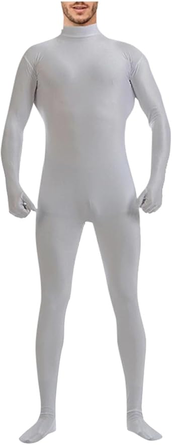 Spandex Suit Halloween Body Suit, Men Women Zentai Suit Adult Costume Without Hood