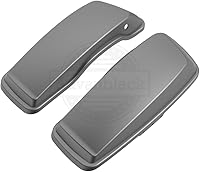 Vista 34 de Moto Onfire Alforja de tapas regulares para alforjas duras Harley Touring Street Glide 2014-2022 (whisky ámbar)