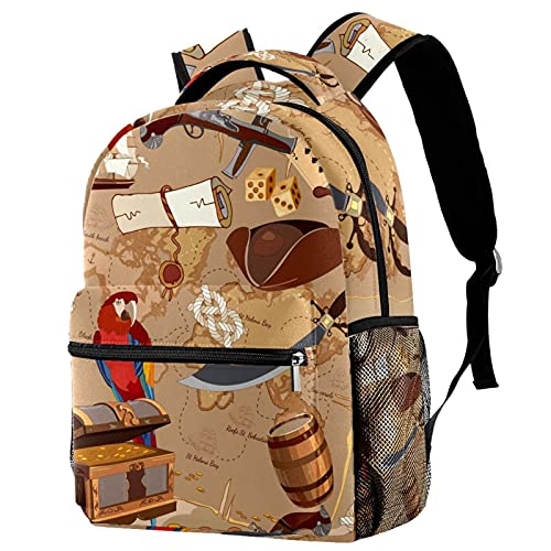 Sac à dos voyage carte au trésor pour inspirer les aventures des filles et garçons