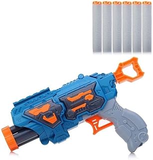 Blaster Gun Toy With 3 Barrels And 6 Soft Bullets - Ray Flame IV-B