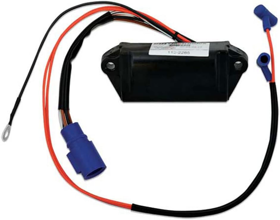 CDI Electronics 113-2285 Johnson/Evinrude Power Pack - 2 Cyl (1985-2001) , black