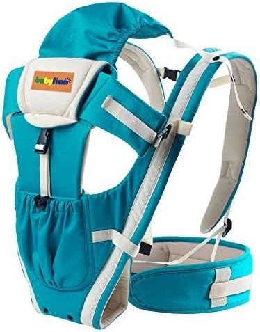 Babylian(TM) Baby Carrier/Sling Suit for 3~36 mounths/3.5~25kg baby,Cotton,CPSC Certification (blue)