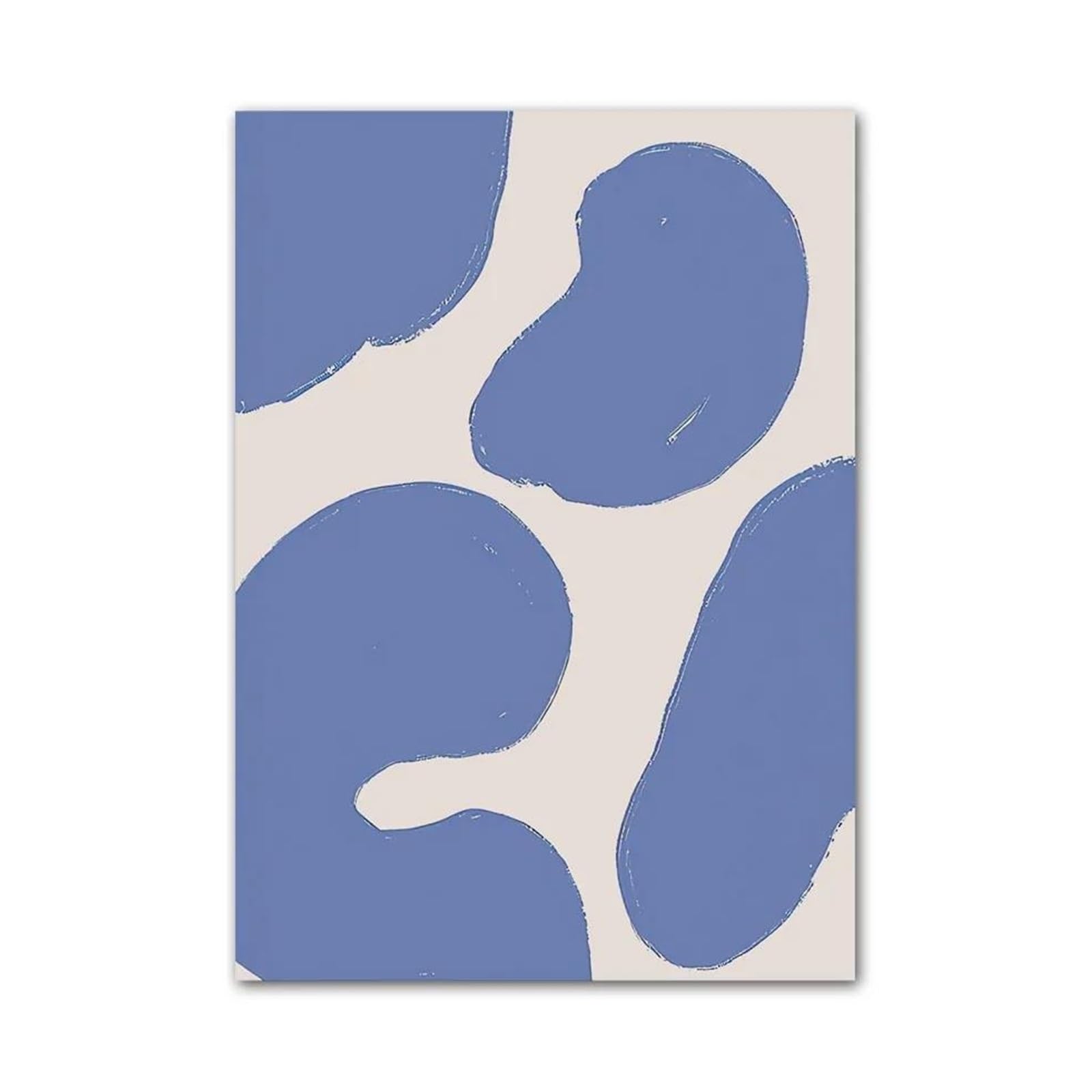 XENITE Wall Art Canvas Prints Minimalist Line Face Vase Abstract Poster No Frame Wall Art Canvas Painting Nordic Prints Pictures For Living Room Home Decor(H,50x70cm)