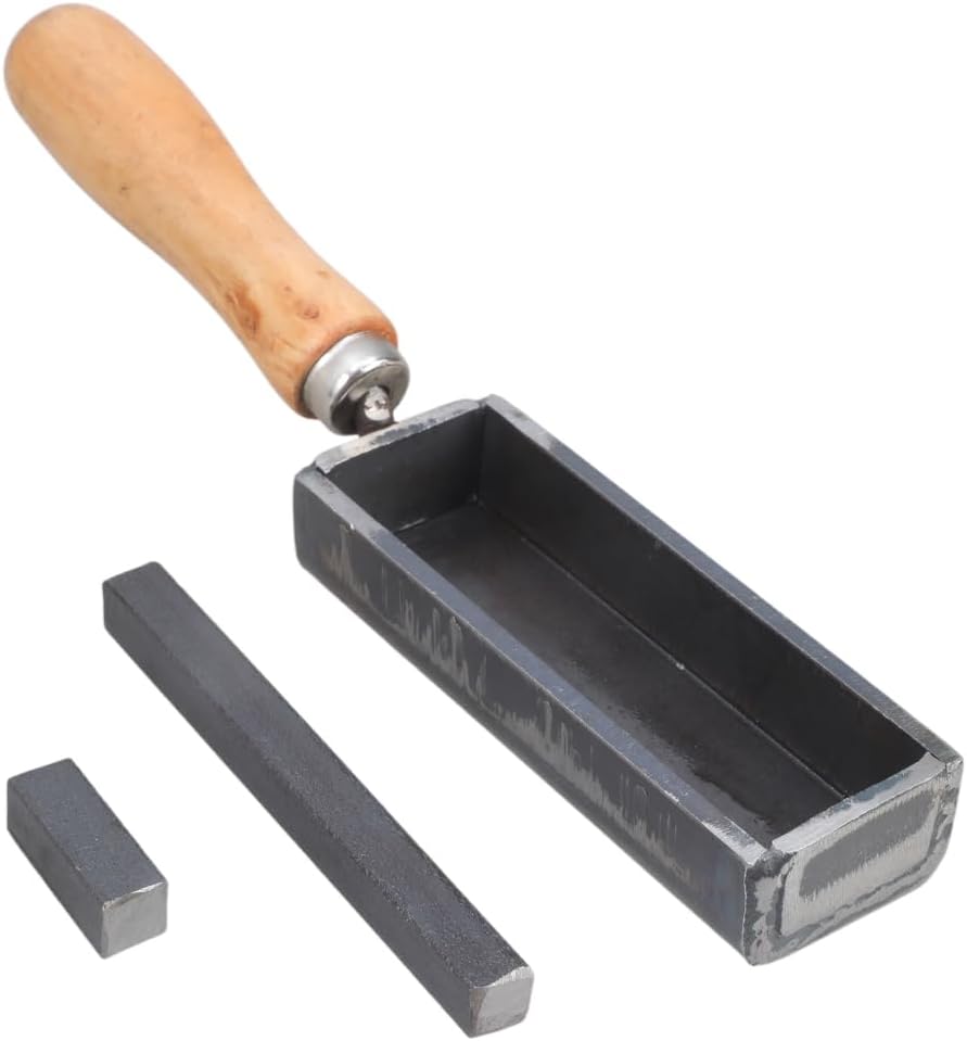 Iron Bar Molds Crafting Moulds Gold and Silver Ingots Molds Professional Jeweler Equipment Metal Melting Tool for Metal