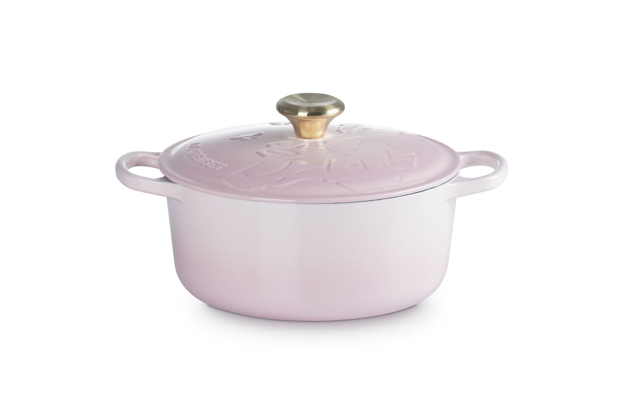 Le Creuset Wicked Collection Glinda Cocotte ronde en fonte gaufrée