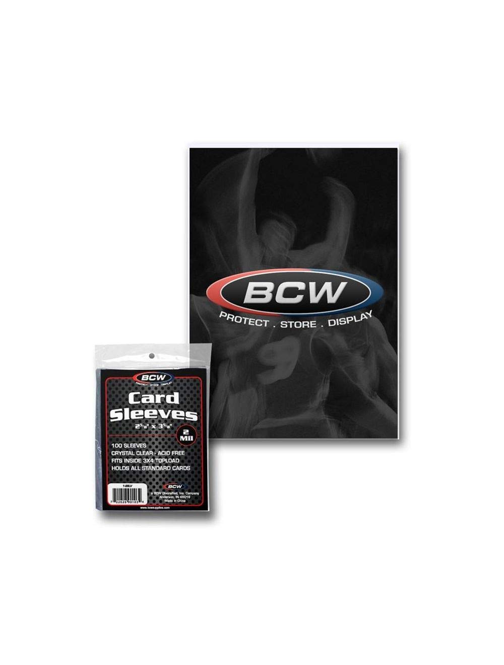Amazon.com: BCW Card Sleeves, 2 5/8 x 3 5/8