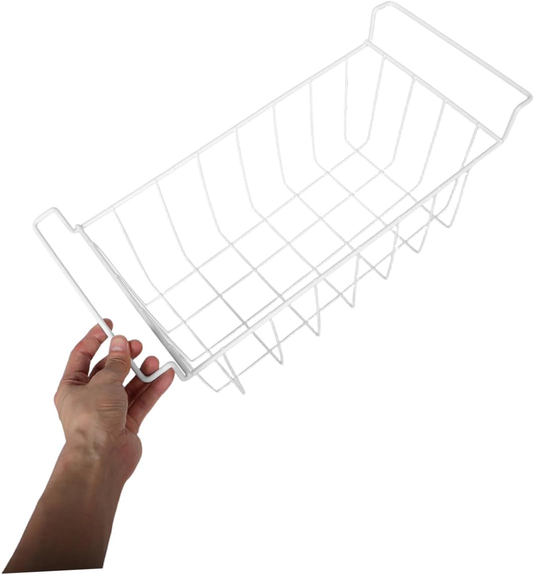 Durable Hanging Organizer for Deep Freezer and Refrigerator Antislip Design for Space Optimization and Secure Storage for Kitchen Pantry