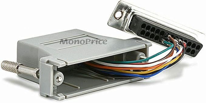 Adaptador Modular Monoprice 101158 DB25M/RJ-45 miniatura 2