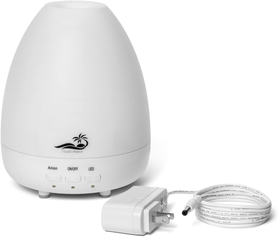 Electric Essential Oil Diffuser With 7 LED Color Lighting Options and Automatic Shutoff