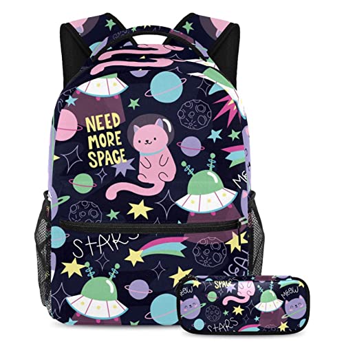 Sac à dos scolaire et voyage pour enfant idéal pour les sorties avec gourde et trousse à crayons