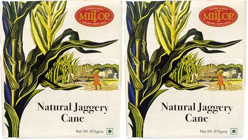 Image of Miltop Natural Jaggery, 875g (Pack of 2)