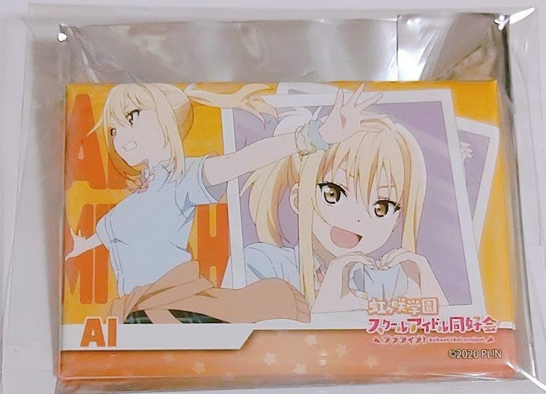 虹ヶ咲 お台場ゲーマーズ 宮下愛 スクエア缶バッチ