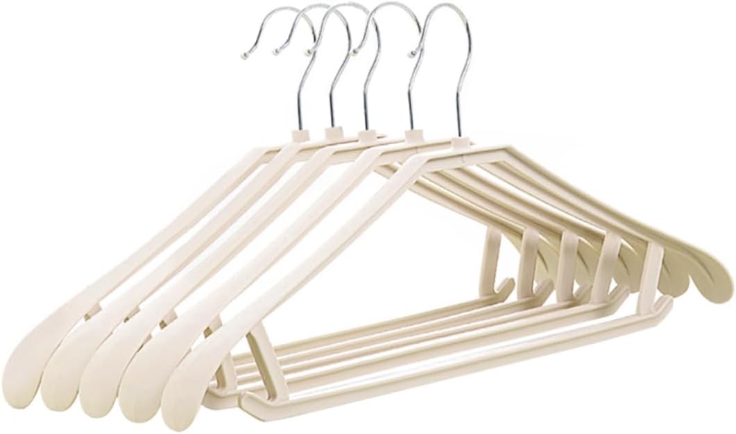 10pcs Clothes Hangers Hooks for Suits Shirts and Sweaters Non- Design for Everyday Use for Closet Organization