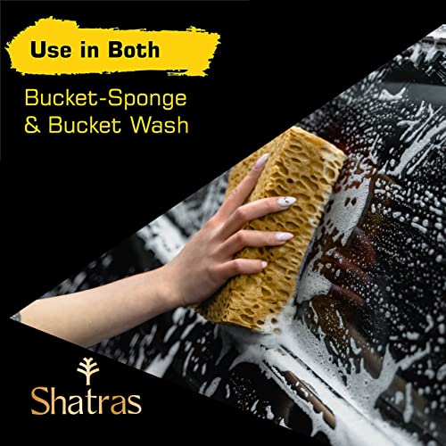 Image of Shatras 3X Extra Ultimate shine Car Wash Shampoo - Thick Suds Shine Enhancing Car Foam Shampoo - Bubblewash Snow Car Foam Shampoo