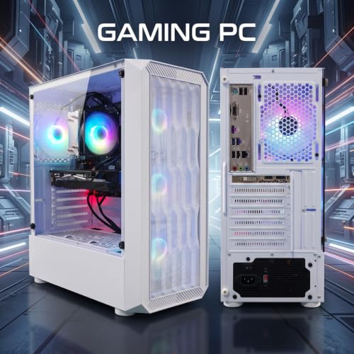 Image of STGAubron Gaming PC Desktop,R7 5700G,RX 5700XT 8G,16G DDR4,2T SSD