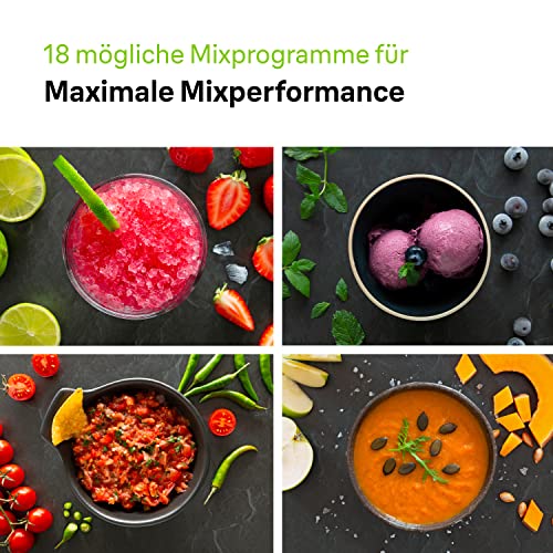 Braun Household Hochleistungsmixer PowerBlend 9 JB9040 - Standmixer mit einzigartiger dreieckiger Karaffe, 10 Geschwindigkeitsstufen, 1600 Watt Motor, Pulsfunktion, leicht zu reinigen, schwarz – Bild 5